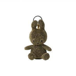 Miffy Keychain Sparkle Gold 10cm