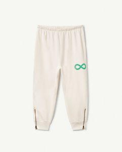 The Animal Observatory SS22 Kids Panther Sweatpants Infinite White