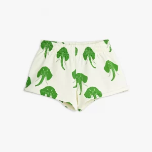 Mini Rodini SS22 Sweatshorts Elephant Off White