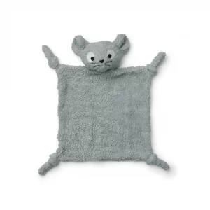 Liewood Lotte Cuddle Cloth Mouse Blue Fog