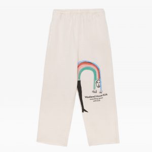 Weekend House Kids SS22 Rainbow Pants White