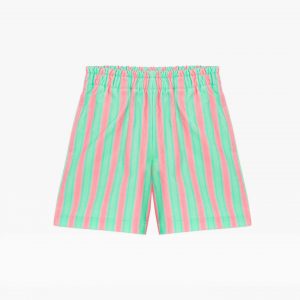 Weekend House Kids SS22 Fluor Bermuda Shorts Pink / Green