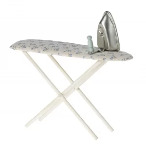 Maileg Iron and Ironing Board Blue Floral
