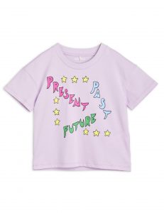 Mini Rodini AW22 Past Present Future T-Shirt Purple