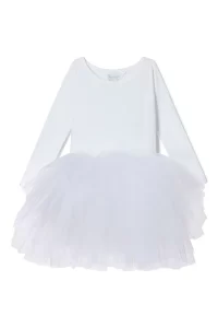 Plum NYC B.F.F Long Sleeve Tutu Lucy White