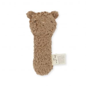 Konges Sløjd Petit Hand Rattle Terry Animals Bear