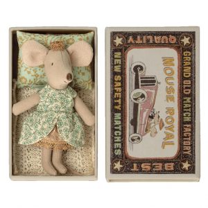 Maileg Princess Mouse in Matchbox