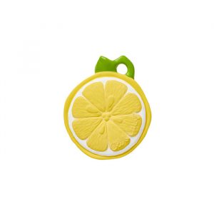 Oli & Carol Mini Teether Chewy-to-Go John The Lemon