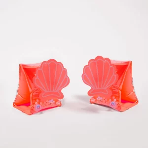 SUNNYLiFE Buddy Float Bands Neon Coral