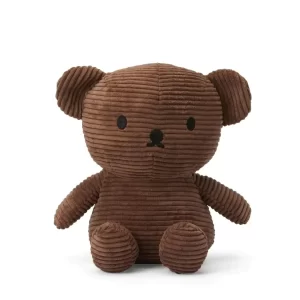 Miffy Plush Doll Boris Bear Corduroy Brown 24cm