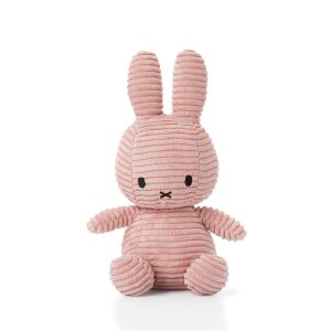 Miffy Plush Doll Sitting Corduroy Pink 23cm