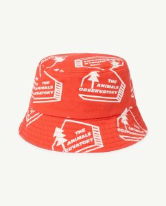 The Animal Observatory SS23 Kids Starfish Cap Red