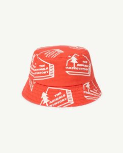 The Animal Observatory SS23 Baby Starfish Cap Red