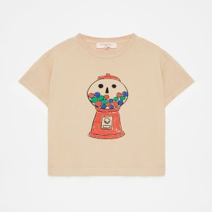 Weekend House Kids SS23 Gum T-Shirt Camel