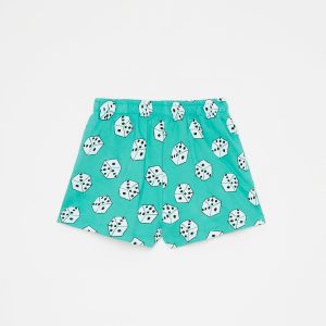 Weekend House Kids SS23 Cube Shorts Green