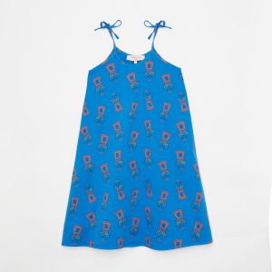 Weekend House Kids SS23 Gum Dress Blue