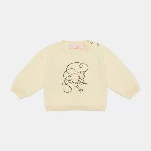 Weekend House Kids SS23 Baby Weekend Kids Sweatshirt Soft Yellow