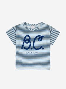 Bobo Choses SS23 Kids T-Shirt Stripes Blue