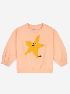 Bobo Choses SS23 Kids Sweatshirt Starfish Light Pink