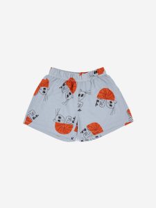 Bobo Choses SS23 Kids Shorts Hermit Crab Light Blue