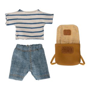 Maileg Clothes & Bag for Big Brother Mouse