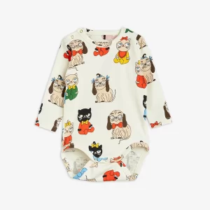 Mini Rodini SS23 Mini Babies Long Sleeve Bodysuit