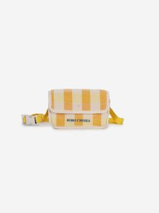 Bobo Choses SS23 Belt Pouch Vichy Yellow