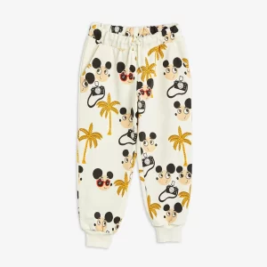 Mini Rodini SS23 Ritzratz AOP Sweatpants Off White