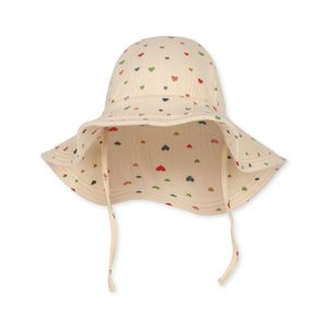 Konges Sløjd Chleo Sunhat Multi Hearts