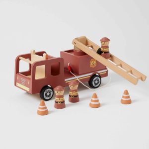 Zookabee Wooden Fire Truck Set
