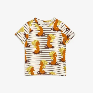 Mini Rodini AW23 Unicorn Seahorse AOP Short Sleeve T-Shirt