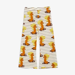 Mini Rodini AW23 Unicorn Seahorse AOP Flared Trousers