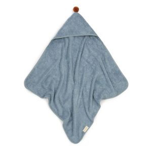 nobodinoz So Cute Baby Bath Cape Blue