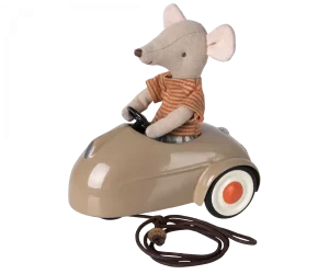 Maileg Mouse Car Light Brown