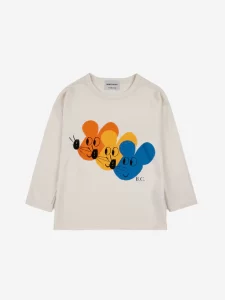 Bobo Choses AW23 Kids T-Shirt LS Multicolour Mouse White