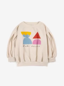 Bobo Choses AW23 Kids Sweatshirt Funny Friends White