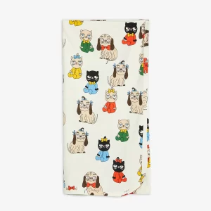 Mini Rodini AW23 Baby Blanket AOP Minibabies