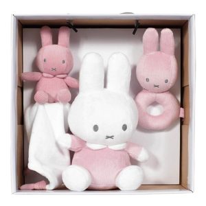 Miffy Baby Gift Set Box Pink Rib