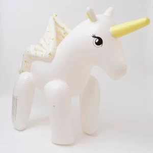 SUNNYLiFE Inflatable Giant Sprinkler Mima the Unicorn Lemon Lilac