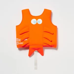 SUNNYLiFE Swim Vest Sonny The Sea Creature Neon Orange 1-2Y