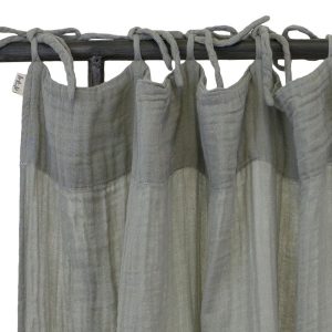 Numero 74 Flat Curtain Silver Grey