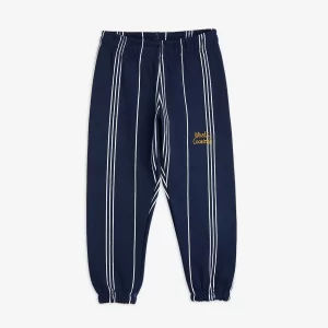 Mini Rodini AW23 Embroidered Sweatpants Navy