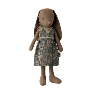 Maileg Bunny Size 1 Brown Brown Dress