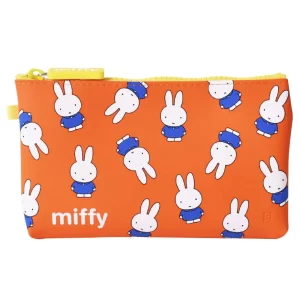 Miffy NUU Zipper Pouch Case Orange