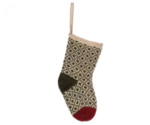 Maileg Christmas Stocking Winter Green