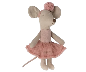 Maileg Ballerina Mouse Little Sister Rose