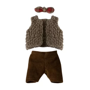Maileg Clothes for Mouse Grandpa Vest and Pants