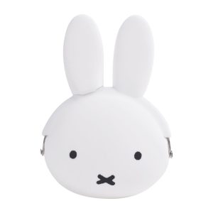 mimi POCHIBI Miffy Coin Purse White