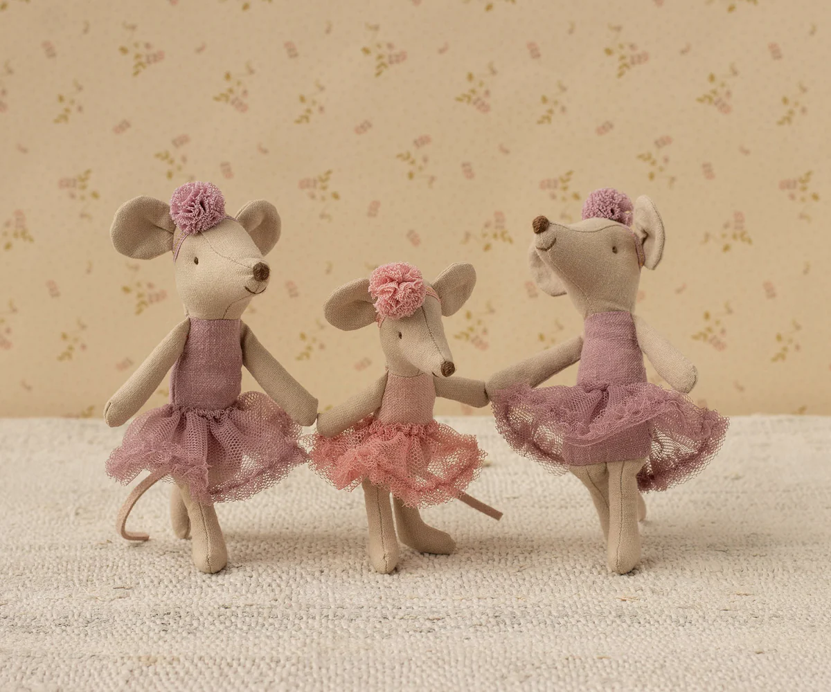 Maileg Mouse Ballerina Big Sister Heather - Image 3