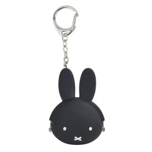 mimi POCHIBI Baby Miffy Keyring / Purse Black